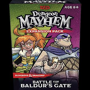 Dungeon Mayhem: Baldur Gate Expansion Dungeons Dragons Card Game