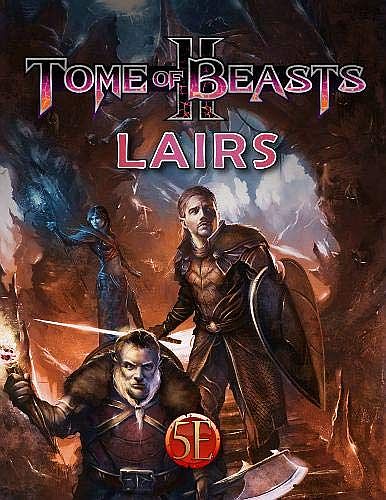 Tome Of Beasts II: Lairs til D&D 5E - Fantastiske eventyr!