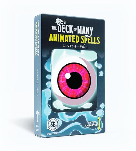 Deck Of Many Animerede Besværgelser - D&D 5e Tilbehør
