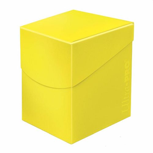 Deck Box Eclipse Pro 100 - Solid Lemon Yellow 110 Kort