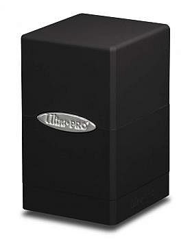 Deck Box Satin Tower: Black Sort Ultra Pro 84173