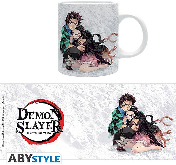 Demon Slayer: Nezuko & Tanjiro Mug - 320ml Tilbud!