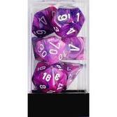 Dice Terninges 195 166 Terninger Festive Polyhedral Violet With White Signature