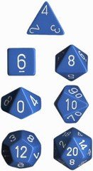 Dice Terninges 195 166 Terninger Opaque Polyhedral Light Blue With White