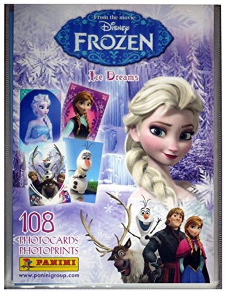 Disney: Frozen Ice Dreams Photocard Binder Mappe Collection Album Plads Til 144 Billeder Fotokort