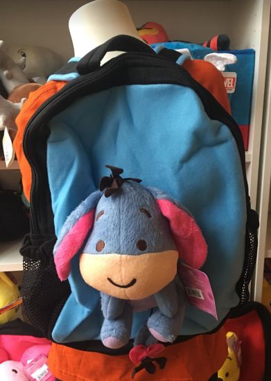 Disney Winnie The Pooh Eeyore Skoletaske Rygs 195 166 Backpack Bag Taske Super Nuttet Plush Bamse