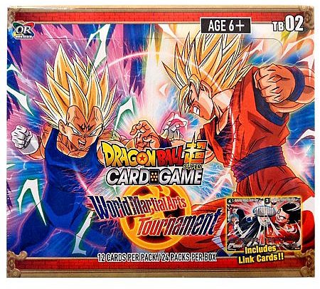 Dragon Ball Super: Masters Tcg: Themed Booster Box 02 World Martial Arts Tournament Display 24 Packs