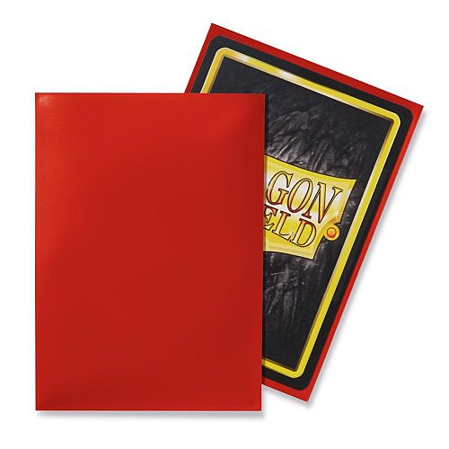 Dragon Shield Kortlommer - Classic: Crimson 100 Stk.