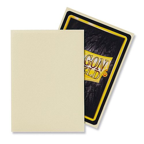 Dragon Shield Kortlommer Matte: Ivory - 100 Stk.