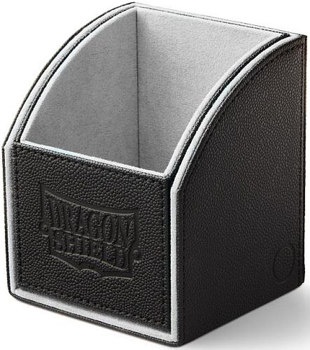 Dragon Shield Nest Box Black White Plads Til 100 Kort Lommer Dragonshield At-40101