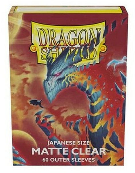 Dragon Shield Matte Clear Deckbeskyttere til Yu-Gi-Oh!
