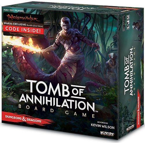 Dungeons Dragons Adventure System: Tomb Of Annihilation Board Game