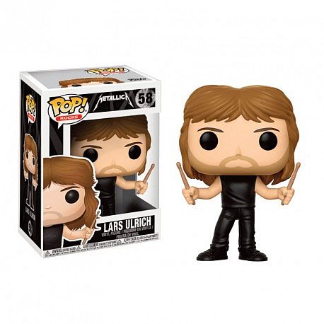 Funko Pop: Metallica Lars Ulrich Figur - Fantastisk Tilbud!