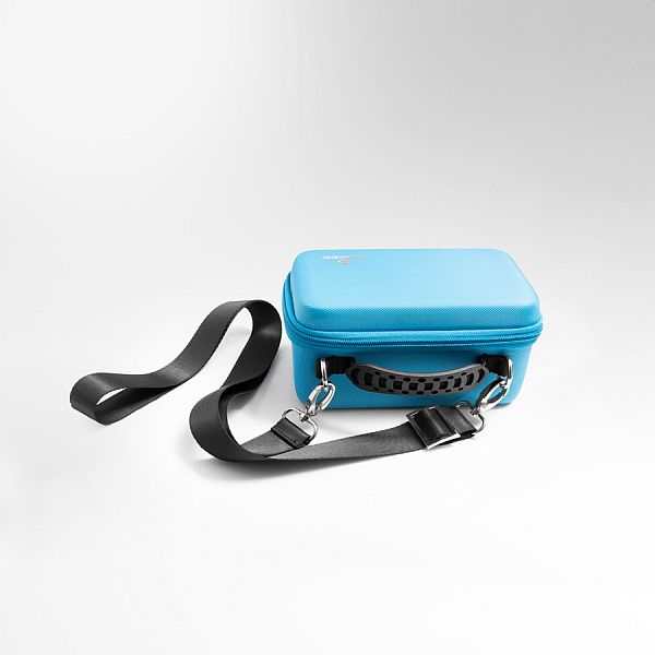 Gamegenic Deck Box: Card Shell 250 Portable Case Blue