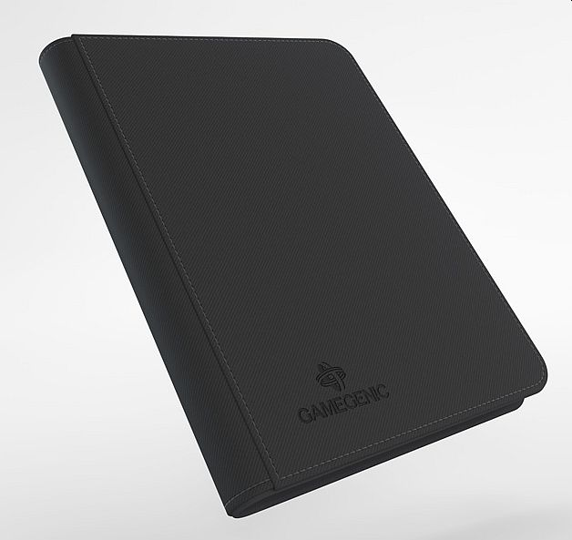 Gamegenic Mappe: Zip-up Album -pocket Holder 160 Kort Black Sort