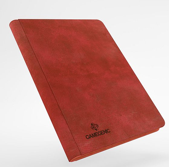 Gamegenic Mappe: Zip-up Album 18-pocket Holder 360 Kort Red 195 184