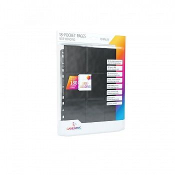 Gamegenic Sideloading 18-lommer Kortmapper - Sort