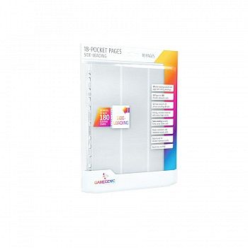 Gamegenic Sideloading 18-lommer Kortmapper - Hvid