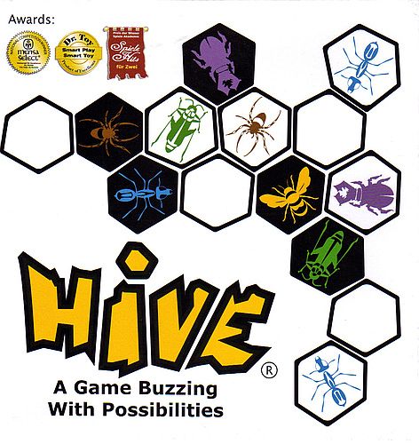 Hive Standard - Abstrakt Strategi Brætspil på Tilbud