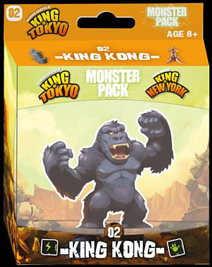 King Of Tokyo New York: King Kong Monster Pack Expansion Engelsk