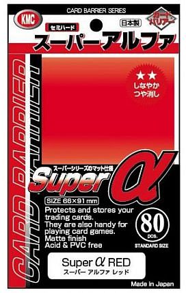 80 Lommer KMC Alpha Super Red Ærmer - Fantastisk Tilbud!