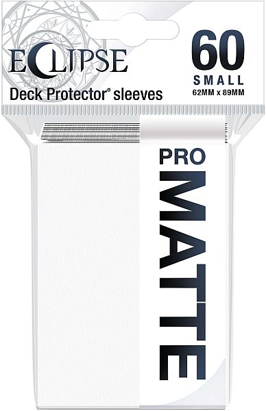 Ultra Pro Eclipse Lommer 60 stk - Arctic Hvid, Top Kvalitet