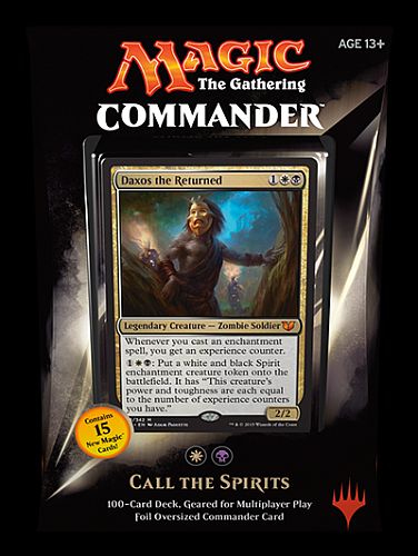 Magic Commander 2015 - Hvid-sort: Call The Spirits Deck
