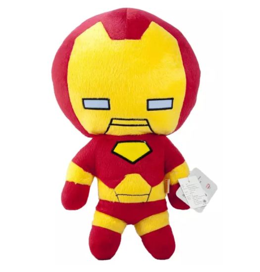 Marvel Iron Man Super Nuttet Og Bl 195 184 Plush Bamse 35cm