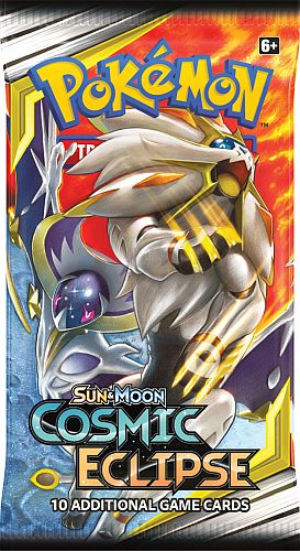 Pokemon Booster Pakke Sun Moon: Cosmic Eclipse Booster Pack