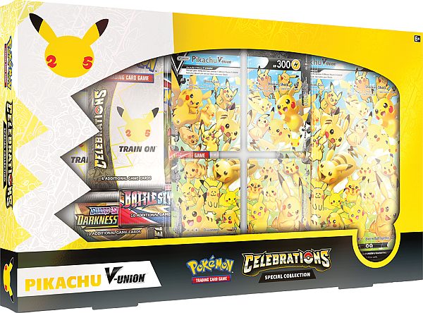 Pokemon Celebrations 25th Pikachu -union Special Collection