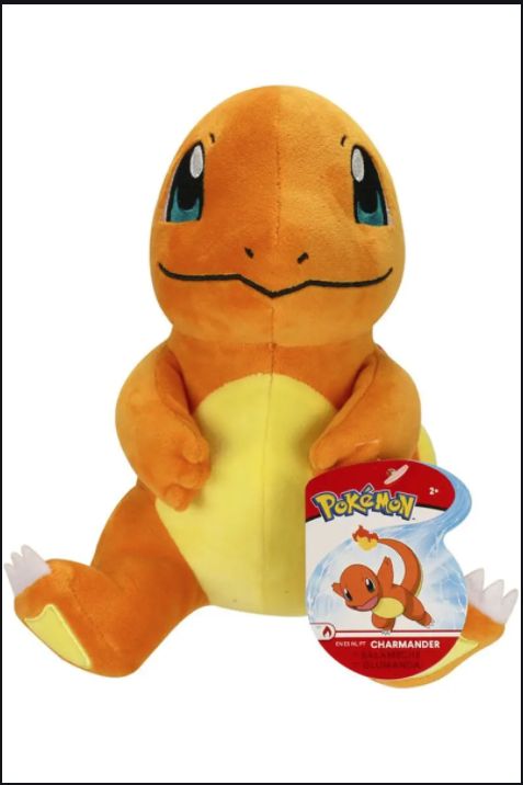 Pokemon Charmander Plush Bamse 20 cm - Søde bamser!