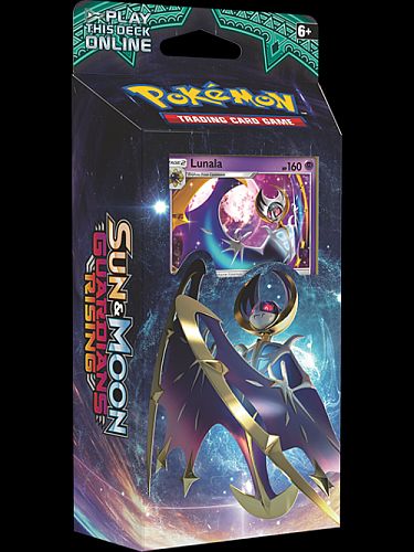 Pokemon Deck: Sun & Moon - Guardians Rising Lunala Tema Deck