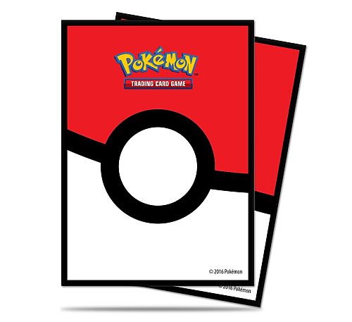 Pokemon Pokeball Deck Protector 65 Lommer Sleeves 85120