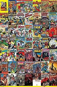 Marvel Plakat - Fantastiske Covers til Væggen 61x91 cm