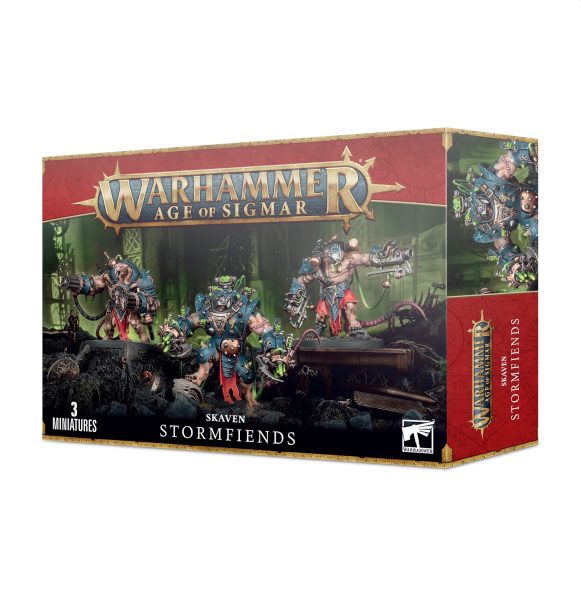 Skaven Stormfiends - Multi-part Plastik Kit på Udsalg!