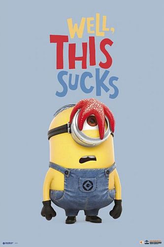 Super Tilbud Plakat - Minions Well This Sucks 61x91 cm