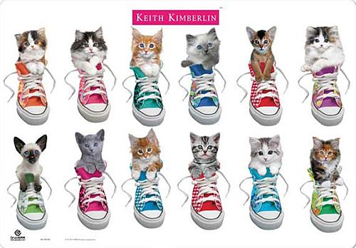 Super Udsalg - Desk Mat med Keith Kimberlin Cats Motiv