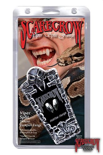Vampyr Viper Chrome Tænder til Rollespil - Epic Armoury