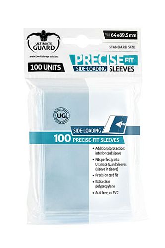 Ultimate Guard Præcise-fit Lommer 64x89mm - 100 stk.
