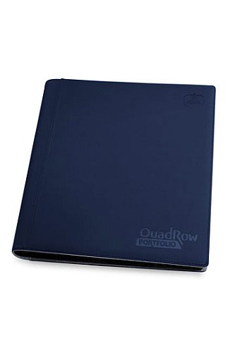 Ultimate Guard 12-pocket Quadrow Portfolio - Mørkeblå