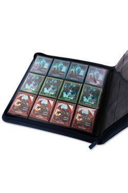 Ultimate Guard 12 24-pocket Quadrow Zipfolio Mappe Holder 480 Kort Xenoskin Dark Blue 195 184 Rkebl 195 165