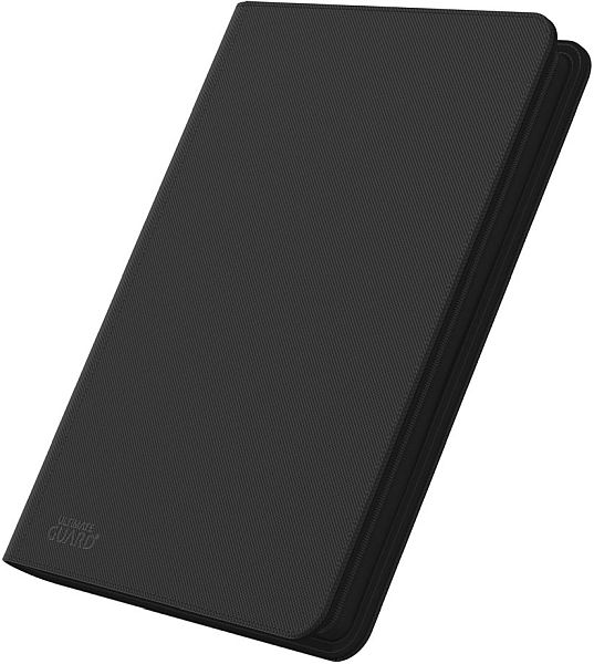 Ultimate Guard 18-pocket Zipfolio Mappe 360 Kort Xenoskin Black Sorte