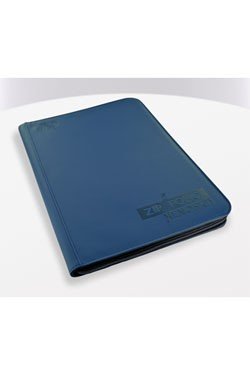 Ultimate Guard 18-pocket Zipfolio Mappe 360 Kort Xenoskin Blue Bl 195 165