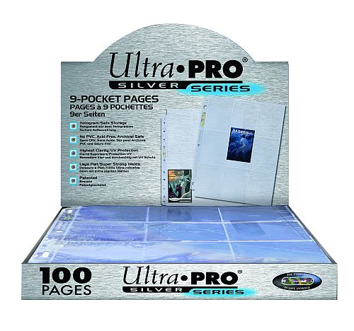 Ultra Pro Mappelommer til Kort – 100 Stk. til Ringbind