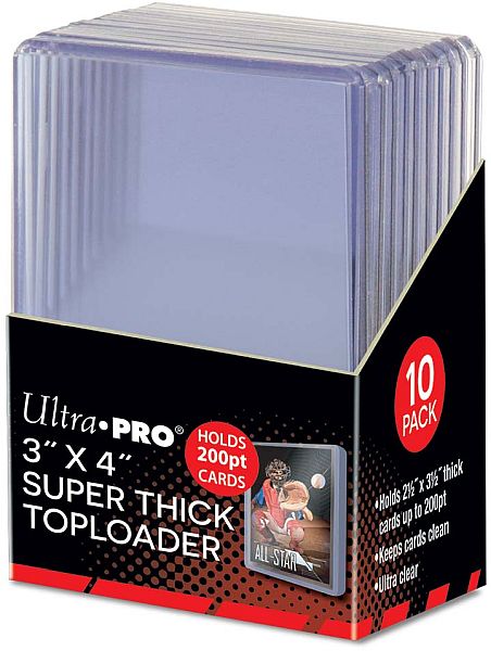 Ultra Pro Toploader 200pt - Beskyt kortene effektivt!