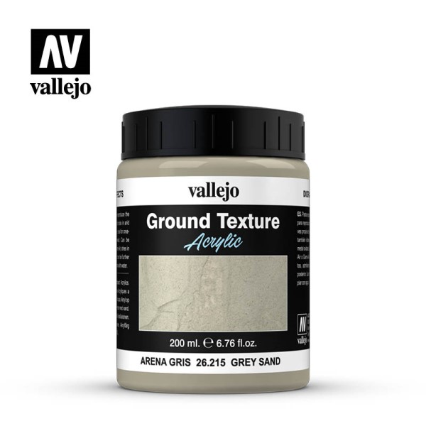 Vallejo Diorama Effekter: Grå Sand 200 Ml - Fantastisk Tilbud!