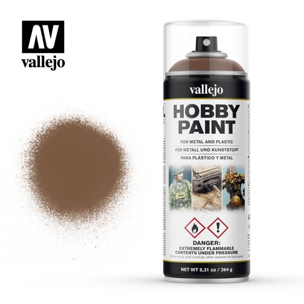 Vallejo Hobby Malerprimer Spray: Beasty Brown 400ml