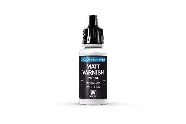 Vallejo Matt Varnish 17ml - Perfekt til dine modeller!
