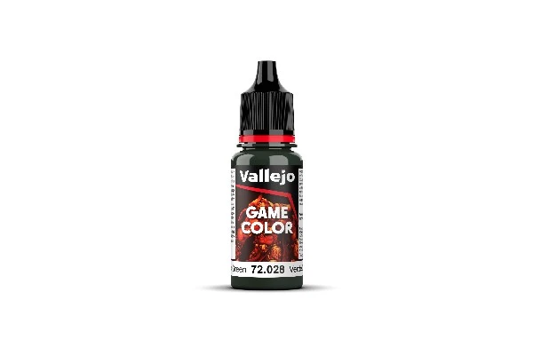 Vallejo Game Color Maling: Mørkegrøn 17ml - Fantastisk Tilbud!