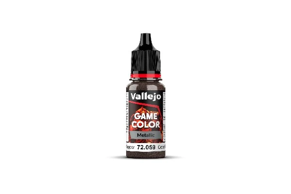 Vallejo Game Color Maling: Hammered Copper 17ml - Udsalg!